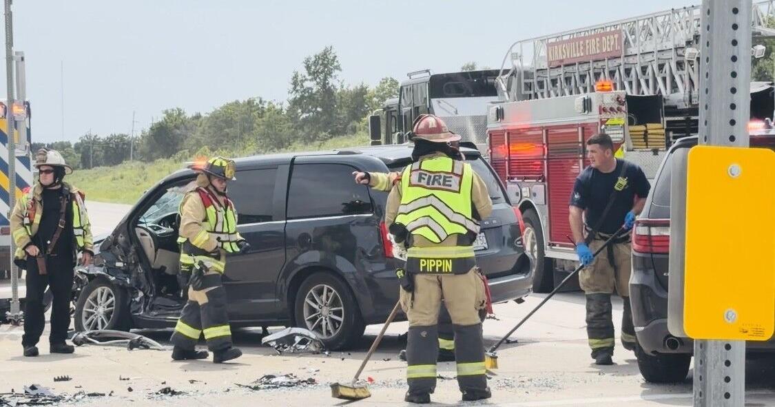 T-bone crash on Highway 63 in Kirksville sends 3 to hospital