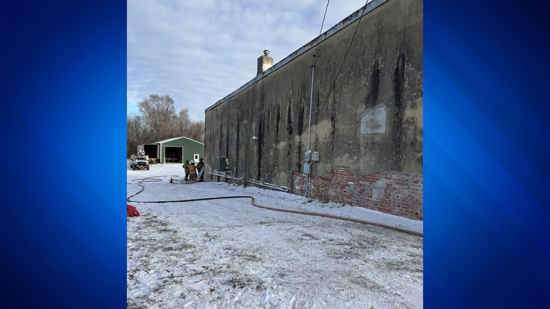 Crews respond to structure fire in Centerville Tuesday afternoon ...