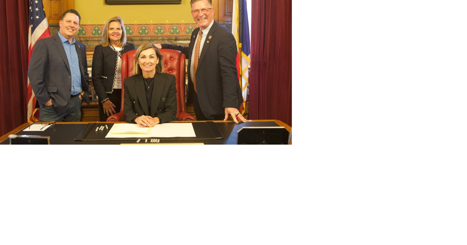 Iowa Gov. Reynolds signs bill requiring passive radon mitigation systems in newly-built homes