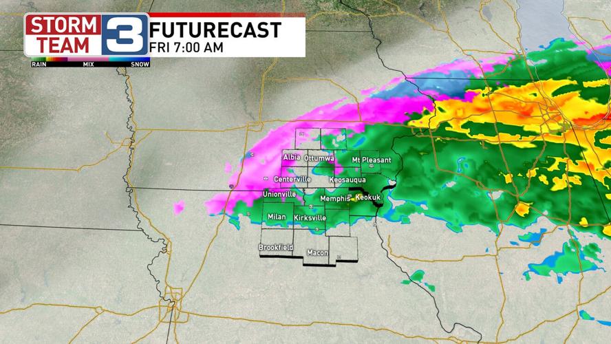 Multiple rounds of rain, wintry mix and snow possible Friday into ...