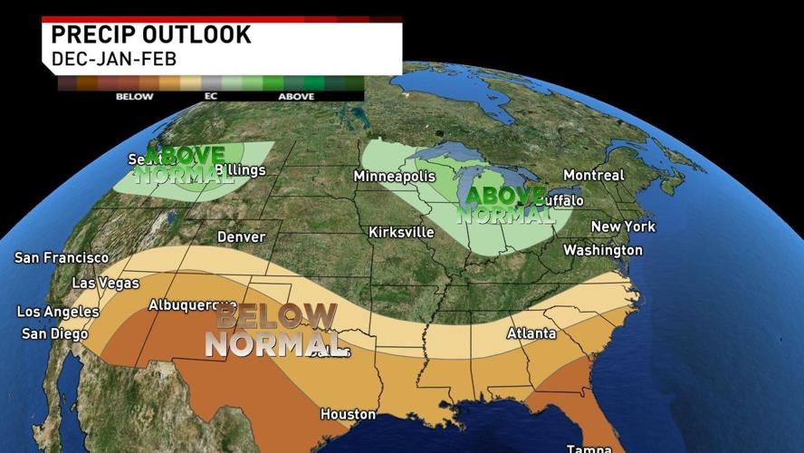 Persistent drought expected in the Heartland this winter, despite weak ...