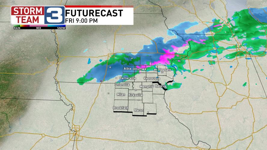 Multiple rounds of rain, wintry mix and snow possible Friday into ...