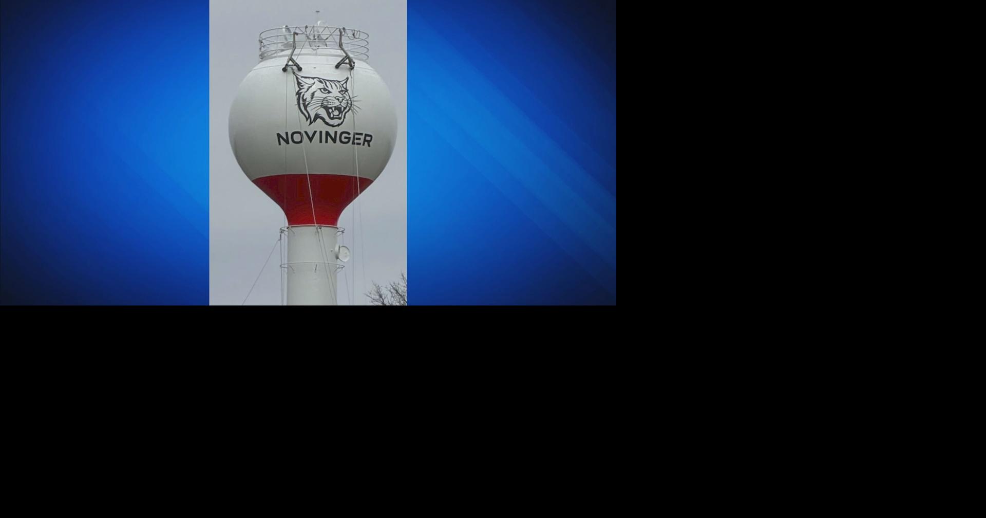 Final touches added to Novinger’s new water tower | Local News | ktvo.com