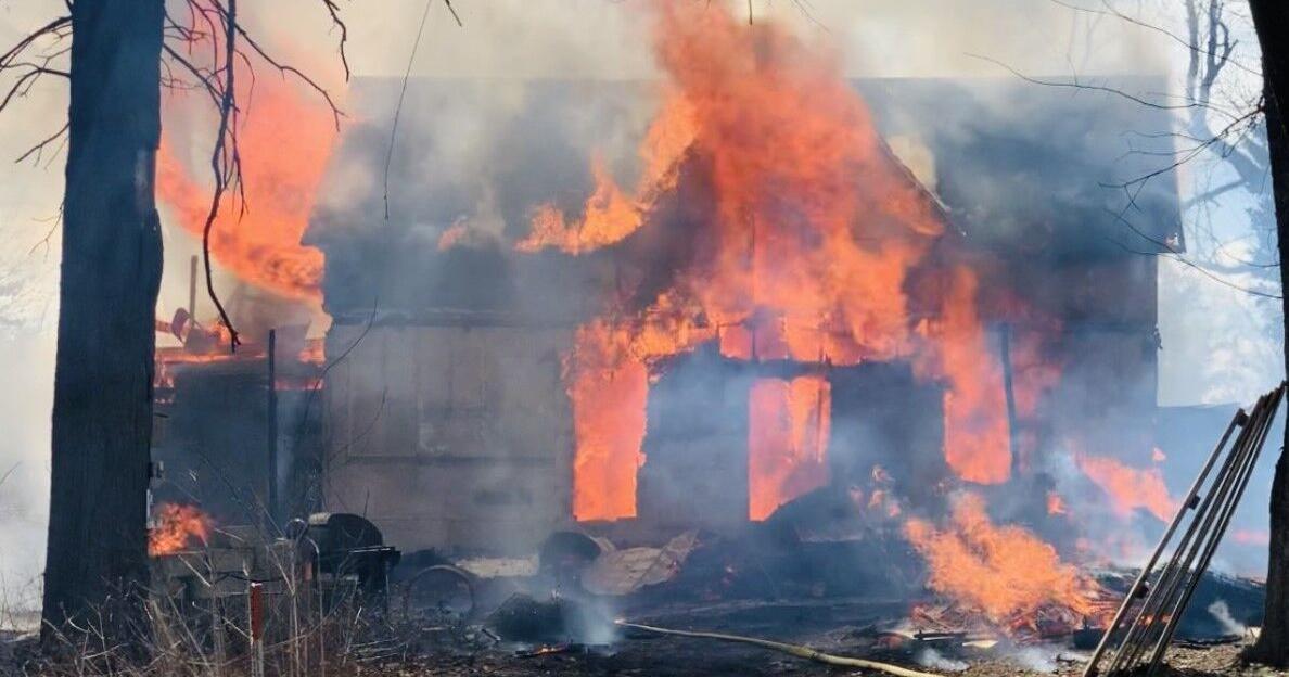 2-story Brashear home total loss after raging fire | Local News | ktvo.com