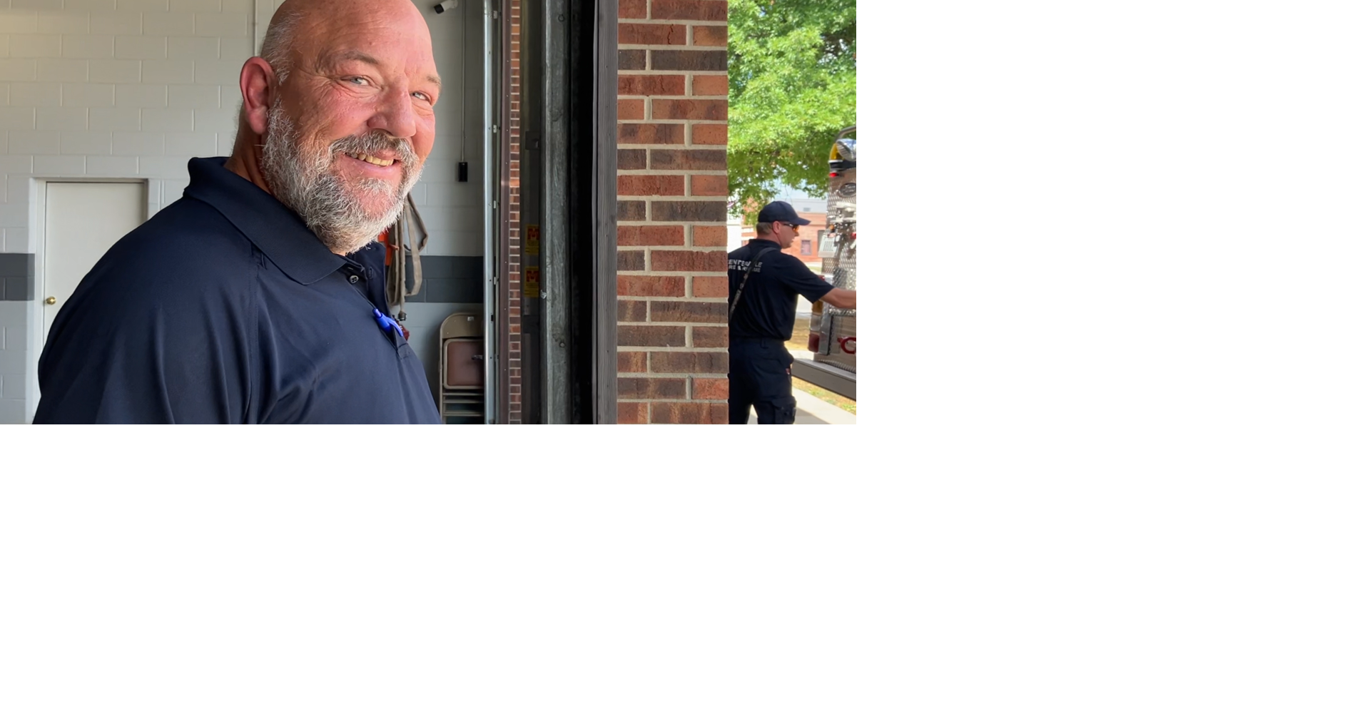 New Centerville Fire Chief Don Sherwood shares his plans for the department