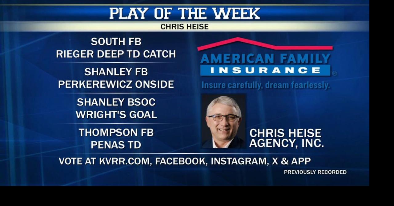 Time to vote for the Chris Heise Play of the Week