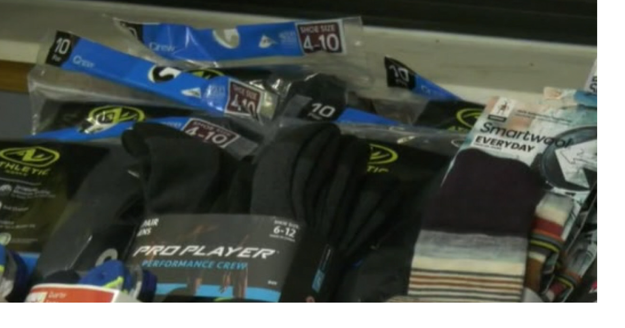 Pairs of new socks are needed during the annual Golden Drive Sock Drive for homeless kids