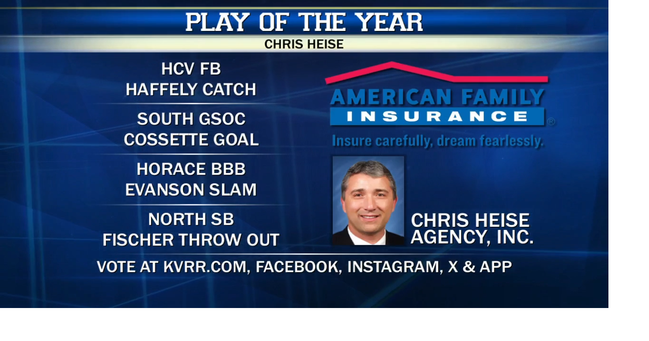 16 Plays Battle for the Title: Chris Heise Play of the Year