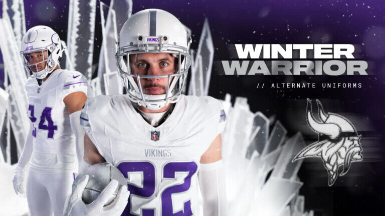 Vikings unveil 'Winter Warrior' alternate uniforms | Sports | kvrr.com