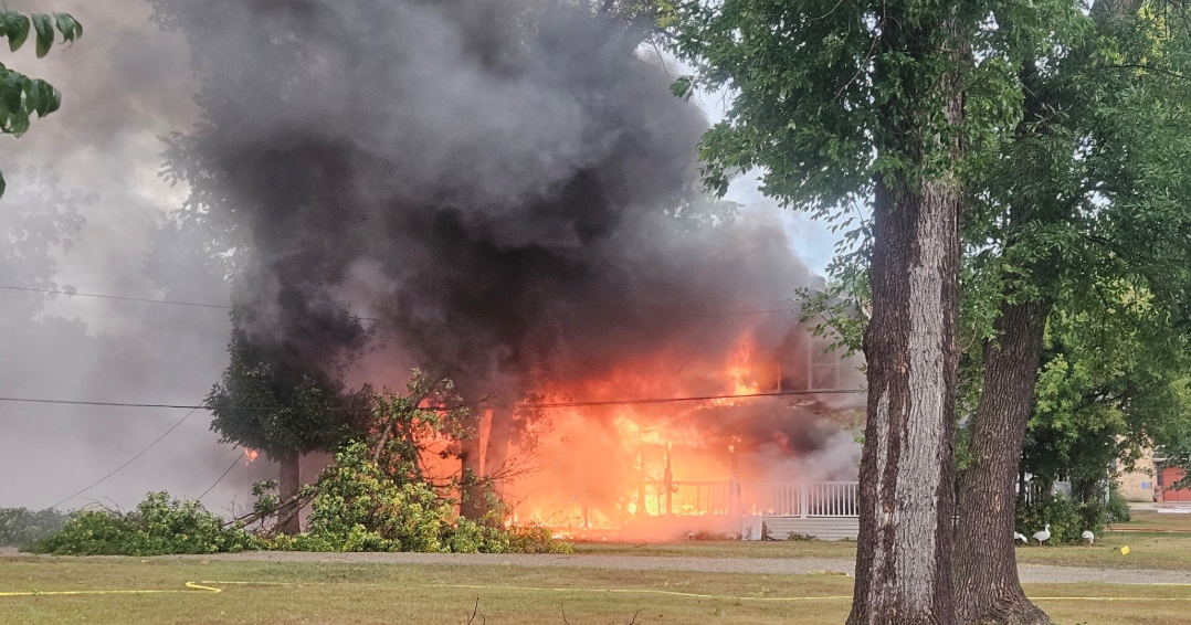 Fundraiser for man who lost everything after lightning strike set off house fire in Portland, ND