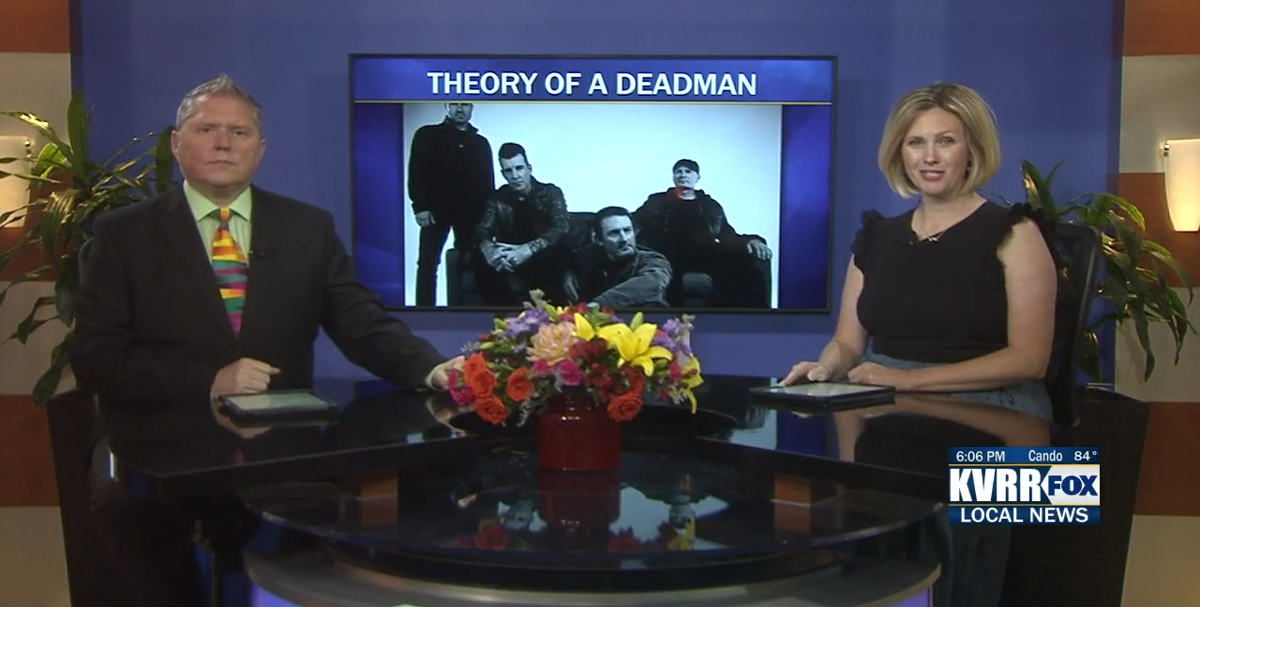 Talking with the lead singer of Theory of a Deadman