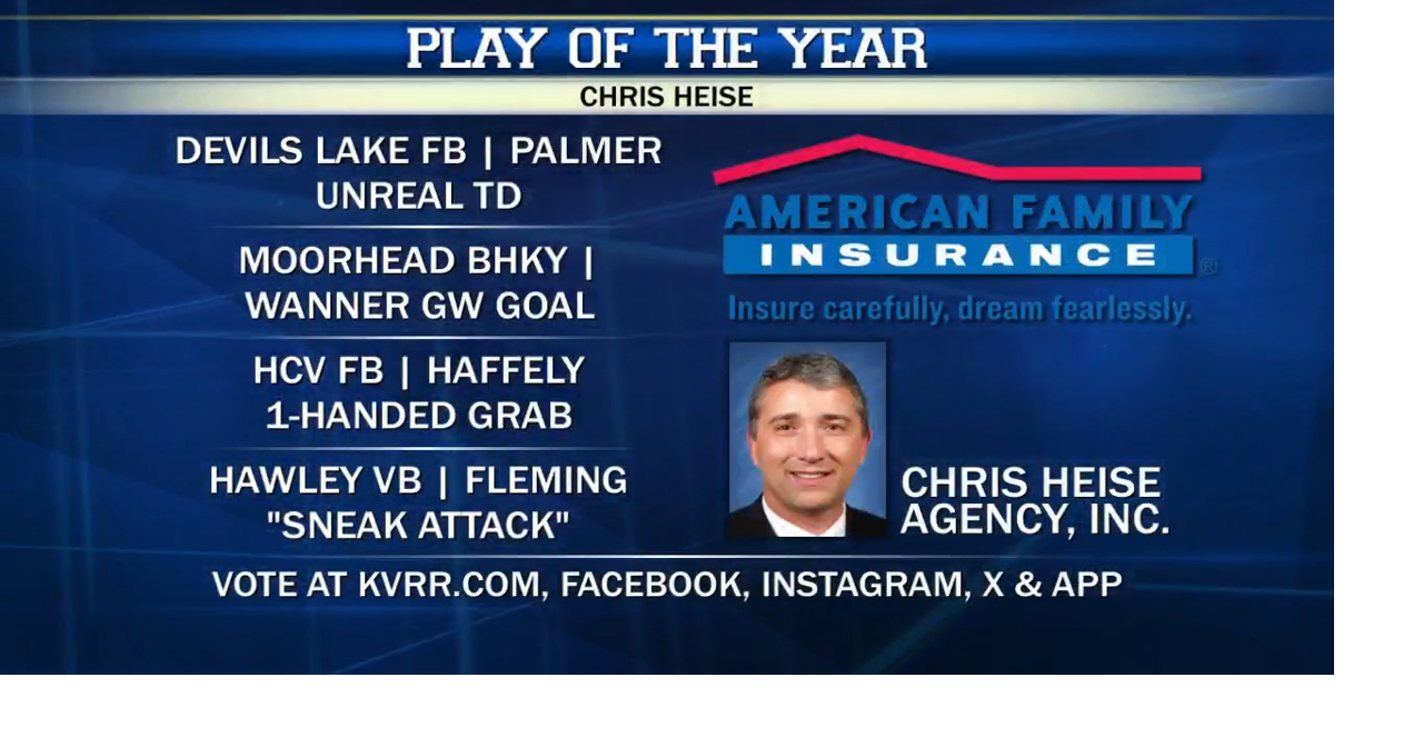 16 Plays Battle for the Title: Chris Heise Play of the Year