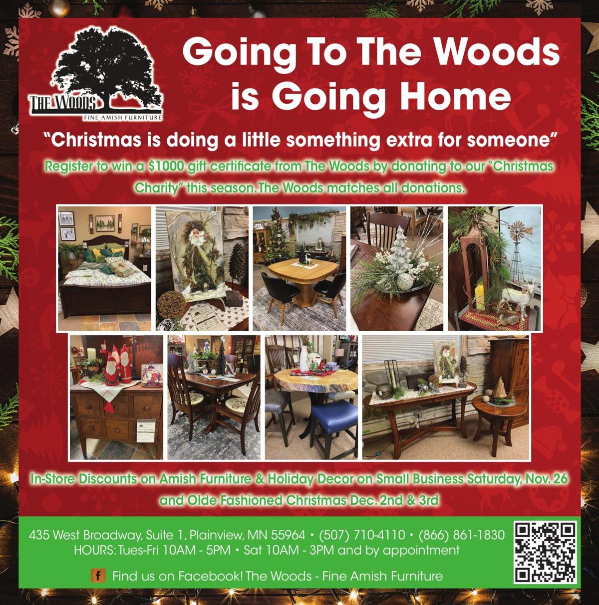 WOODS FINE AMISH FURNITURE - Ad from 2022-11-23