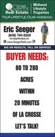 UC MIDWEST LIFESTYLE PROPERTIES / ERIC SEEGER - Ad from 2024-03-23