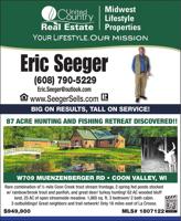 UC MIDWEST LIFESTYLE PROPERTIES / ERIC SEEGER - Ad from 2022-12-03