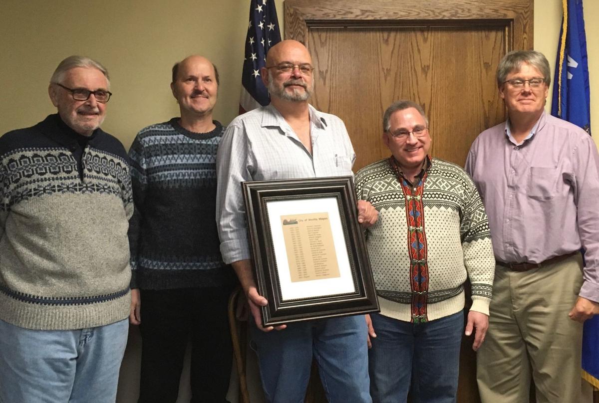 Gift to the mayor