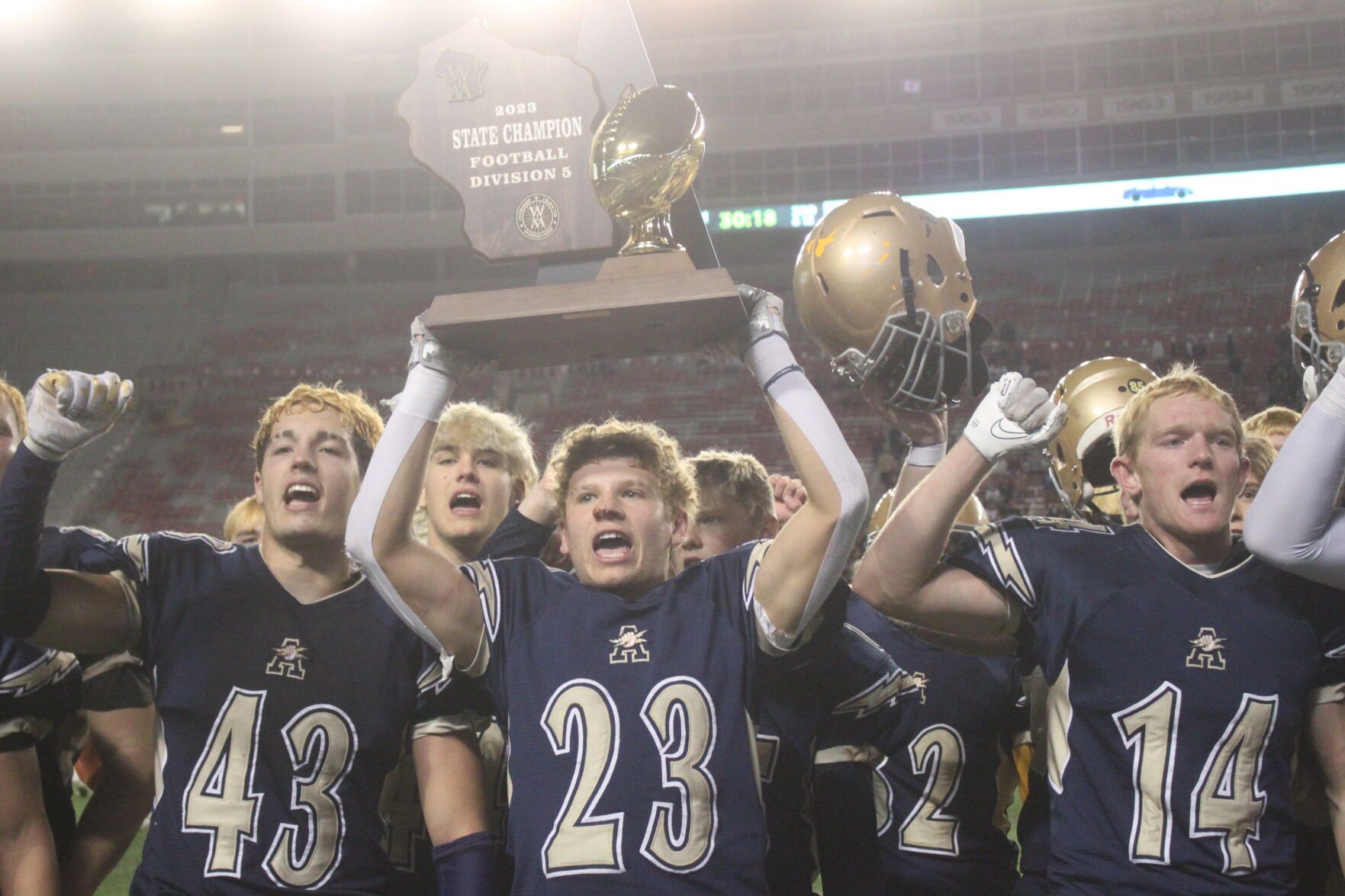 La Crosse Aquinas Secures Third Consecutive WIAA Division 5 Football State Championship with Dominant Performance