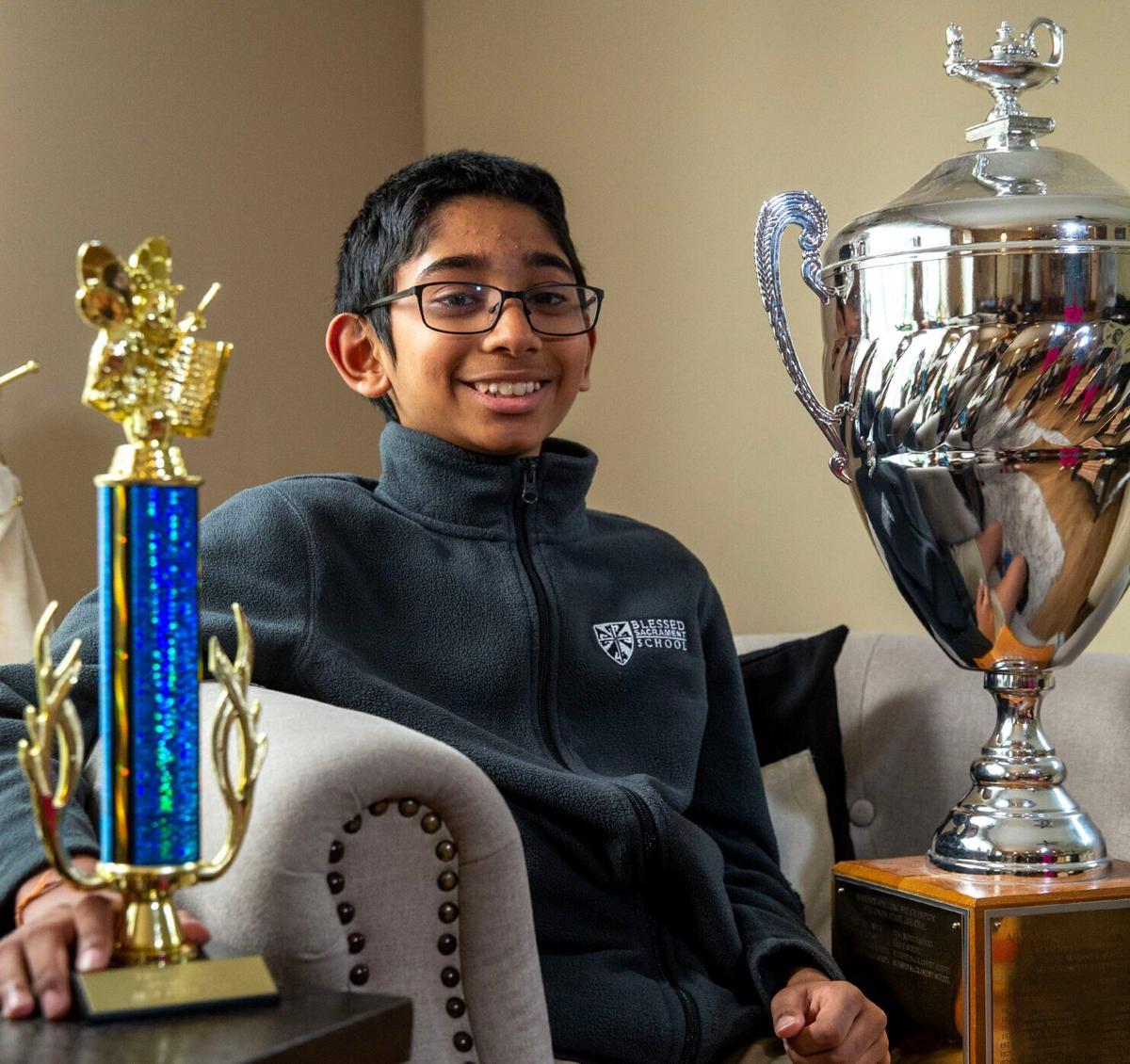 national spelling bee trophy