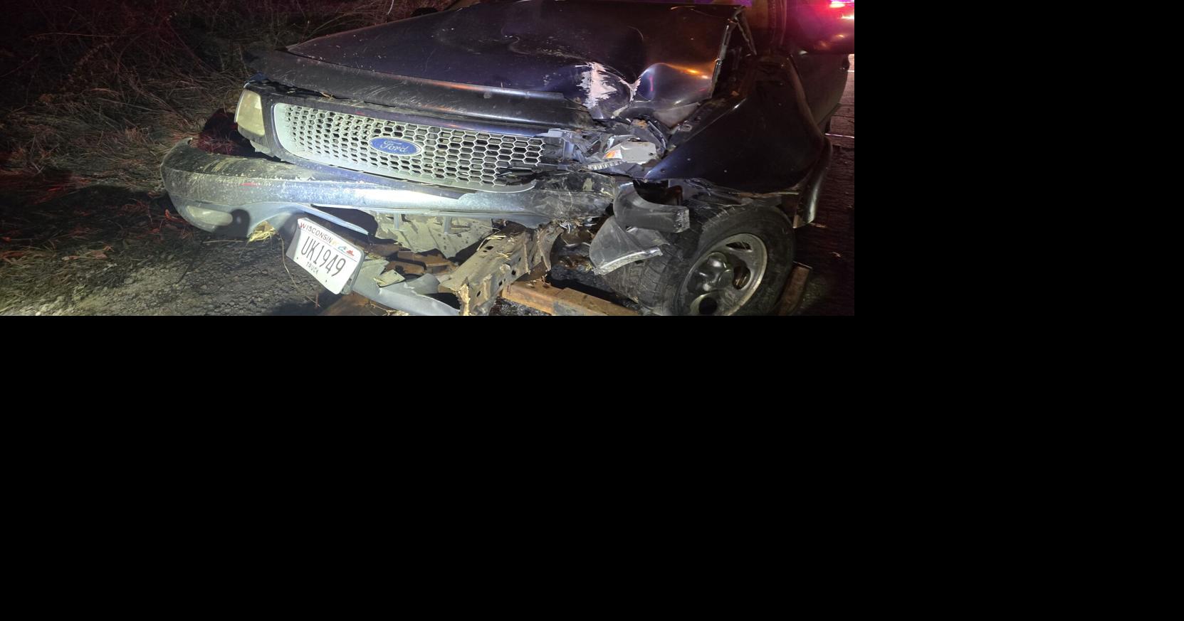 Viroqua man arrested for OWI 5th offense after car crash