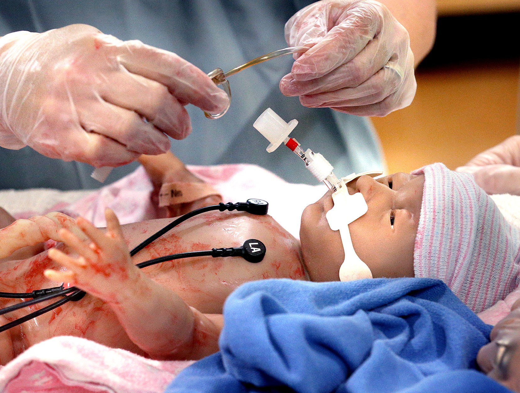 Gundersen Nurses Hone Skills On New, Lifelike Infant, Toddler Simulators