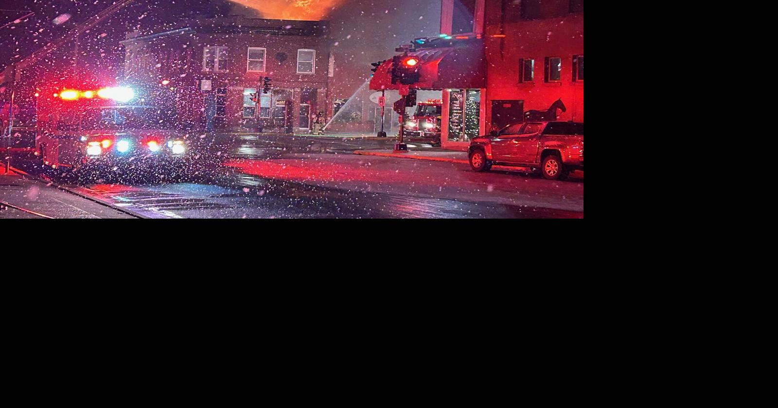 Tomah downtown fire damages at least four buildings
