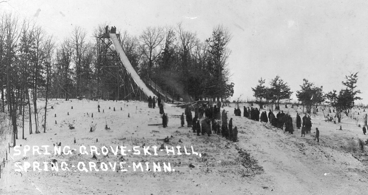 The Way it Was Spring Grove ski hill