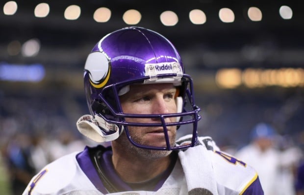 AP source: Favre tells Vikings he will not return – Delco Times