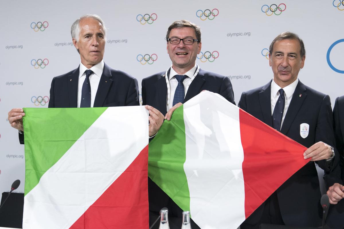 Italy S Milan Cortina Wins Vote To Host 2026 Winter Olympics Olympics Lacrossetribune Com