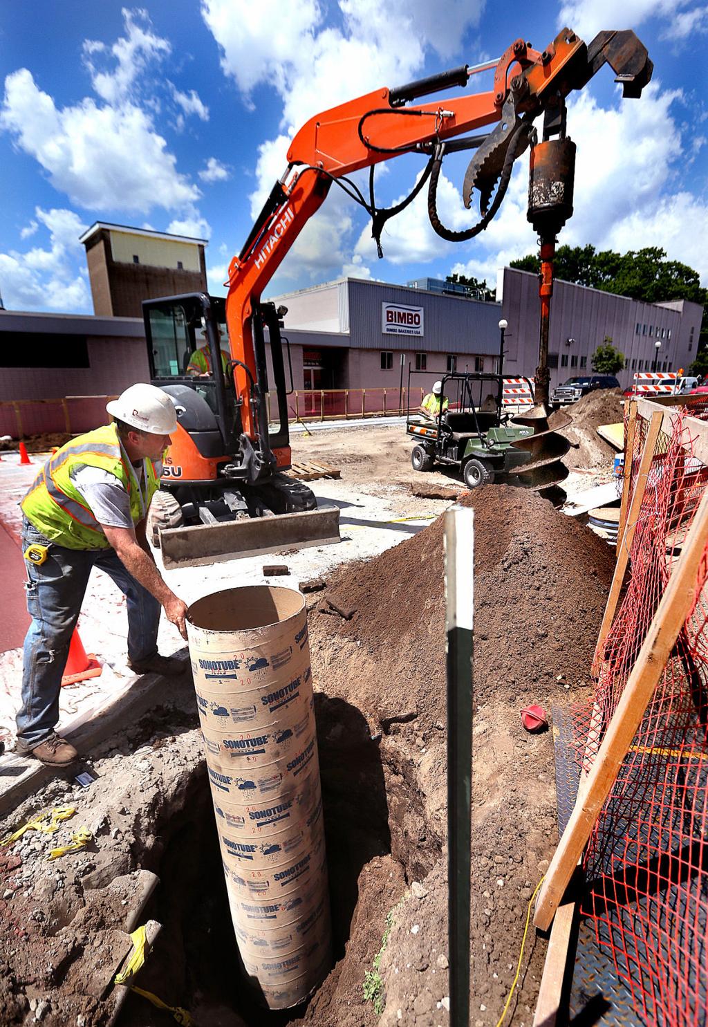Hwy 61 Construction Slows Minnesota Wisconsin Traffic Houston County News Lacrossetribune Com