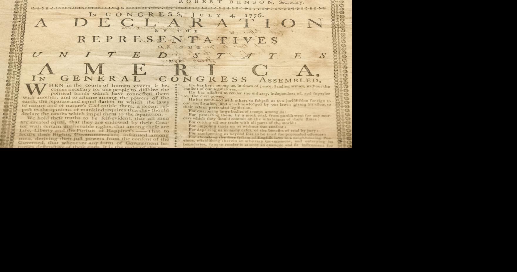 Vernon County Museum Notes: Volunteers sought to read Declaration of Independence
