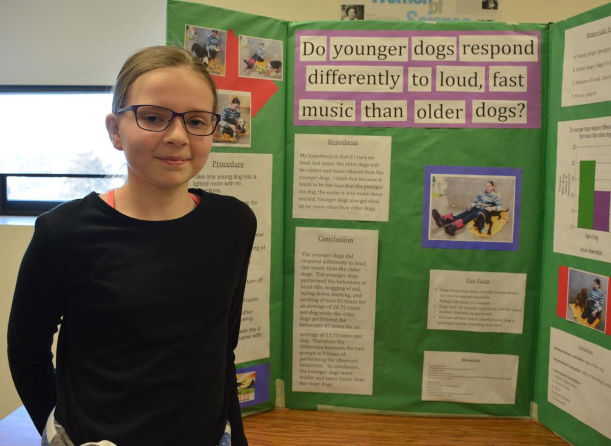 Dog, music and soda pop: Tomah Middle School students hold science fair ...