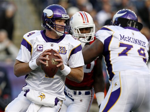 Patriots-Vikings Matchup In 2010 An Unforgettable Evening In