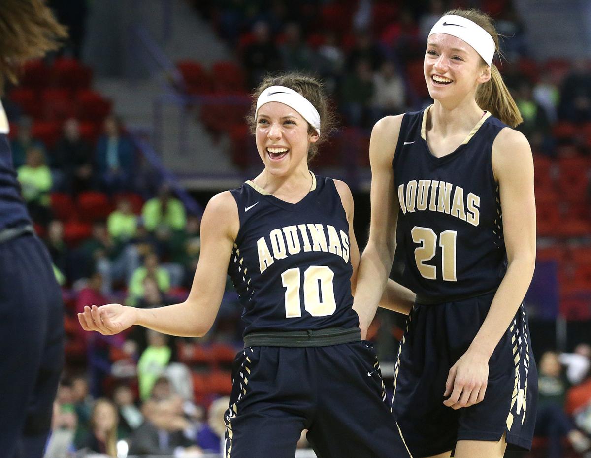 Wiaa State Girls Basketball La Crosse Aquinas Tops Melrose Mindoro For Division 4 Girls Basketball State Title Preps Lacrossetribune Com