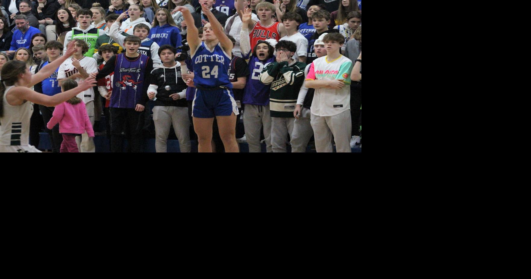 High school basketball Cotter girls outshoot Trojans