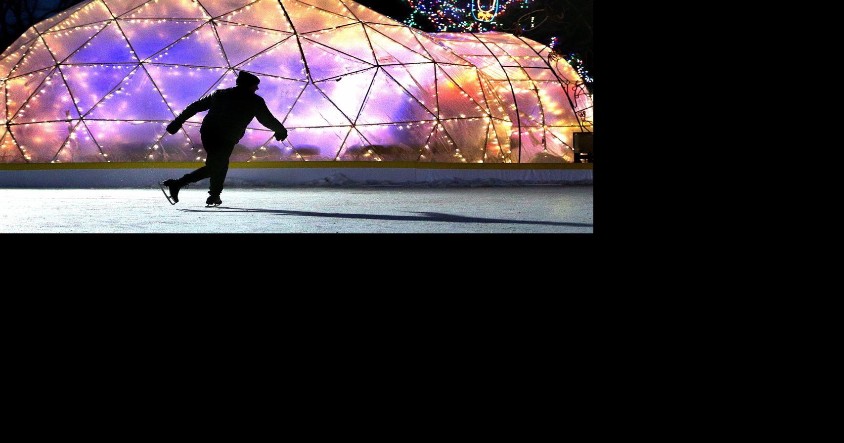Chad Erickson Ice Rink open in Riverside Park in La Crosse