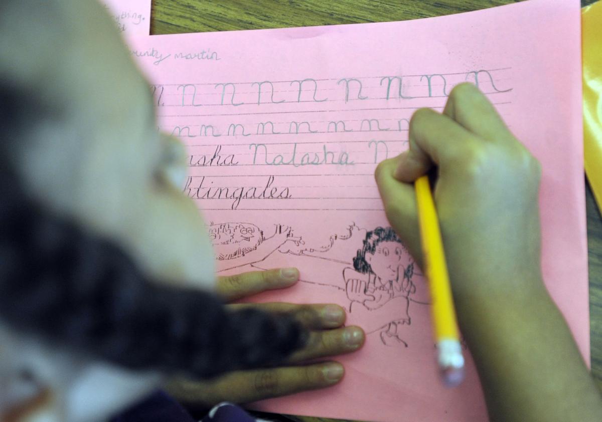 Cursive writing