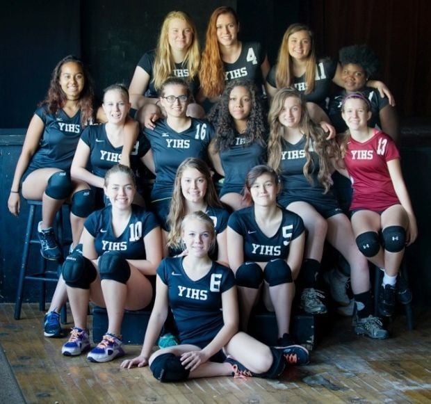 Youth Initative volleyball team in its fourth season