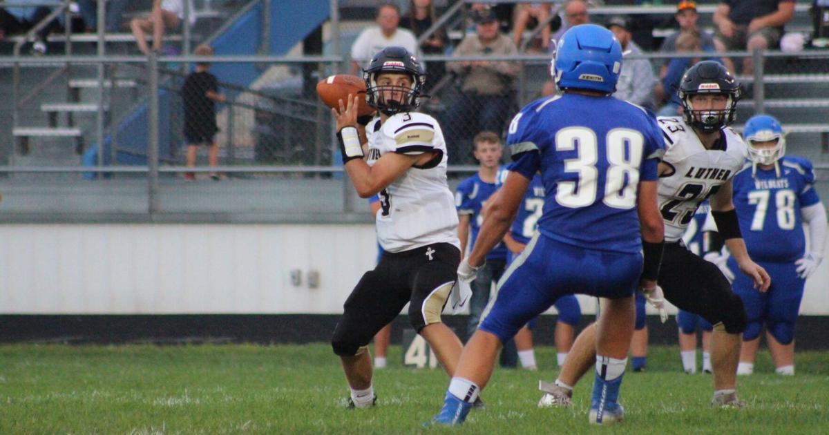 High school sports roundup Luther football finishes off BlairTaylor