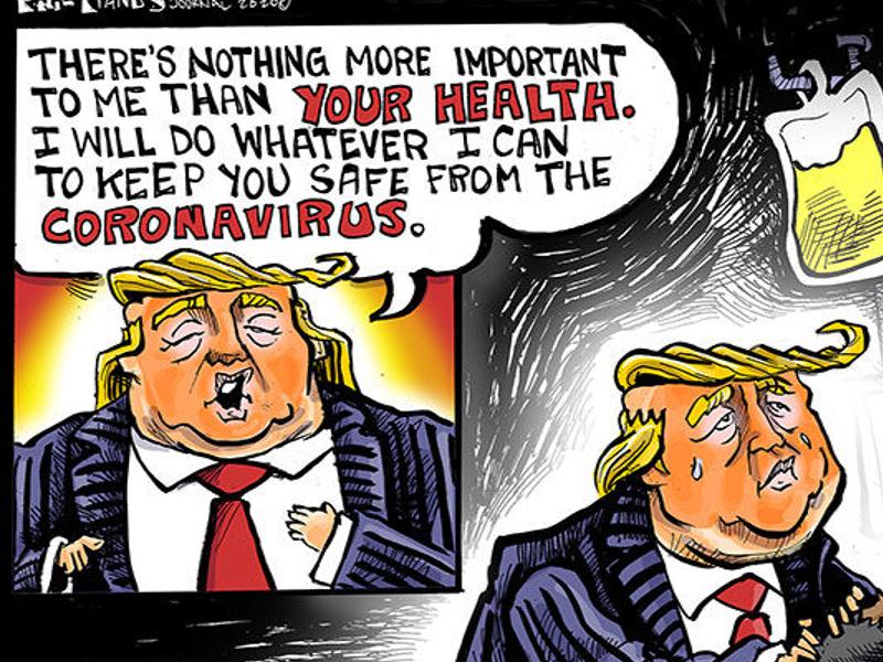 Hands On Wisconsin Trump Wants To Keep Stock Market Safe From Coronavirus Opinion Lacrossetribune Com