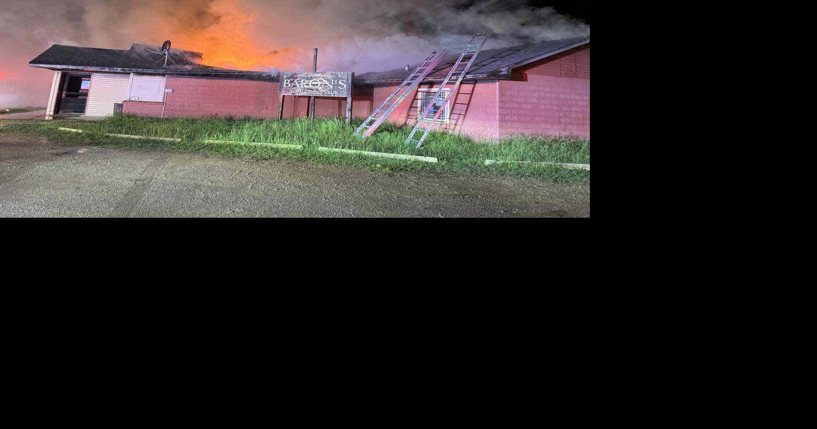 Exotic dance club in Monroe County destroyed by fire