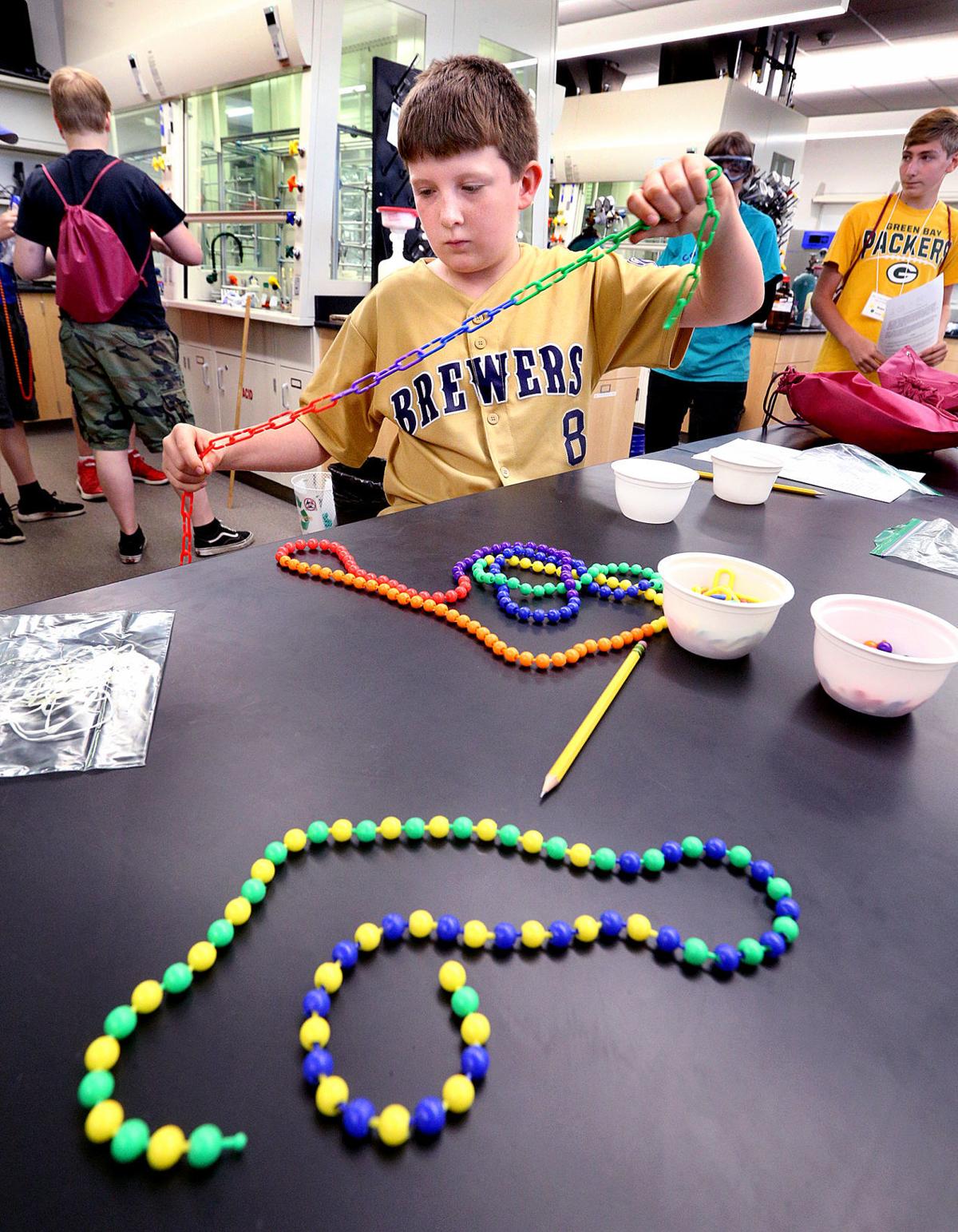 Students conduct experiments, get first taste of college at UWLa