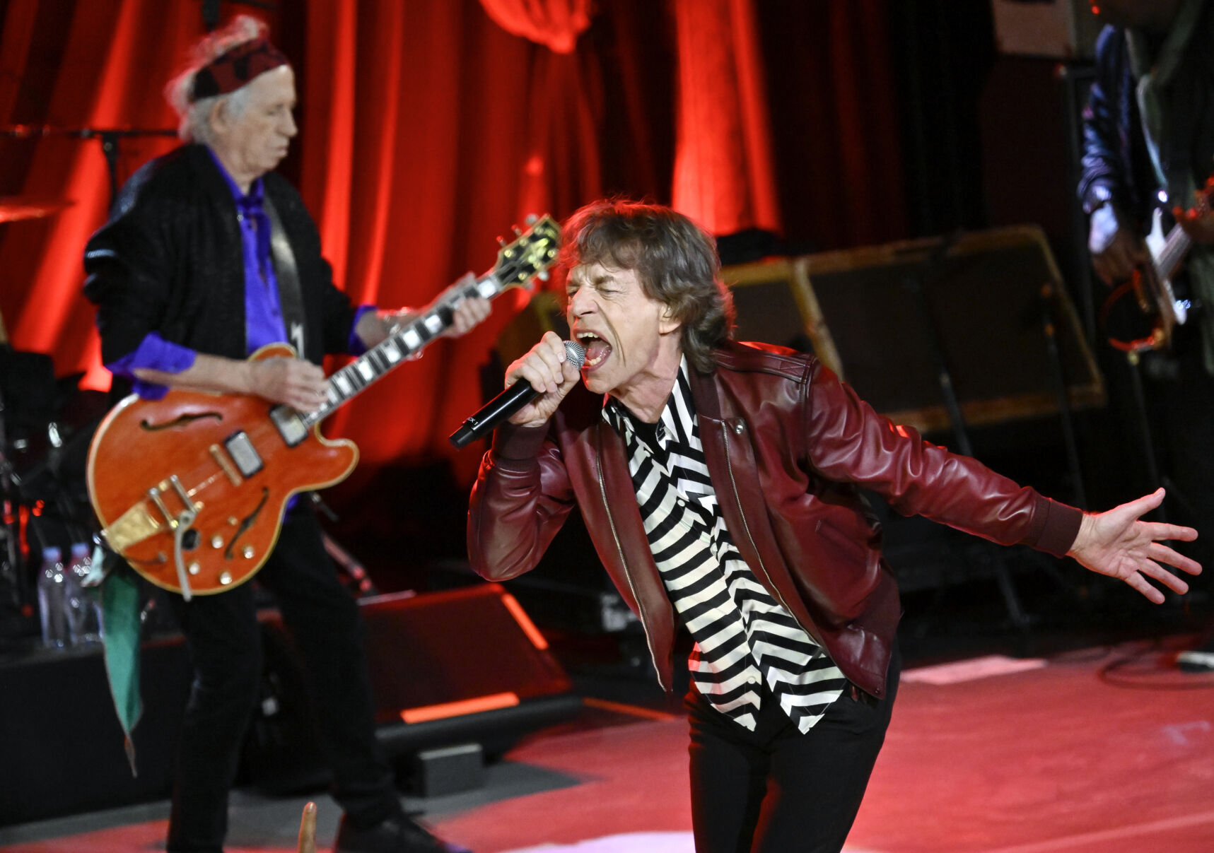 Rolling Stones celebrate 'Hackney Diamonds' album in NYC