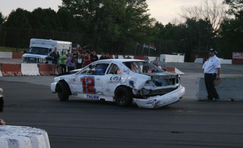 La Crosse Fairgrounds Speedway Bachman wins week removed from wreck