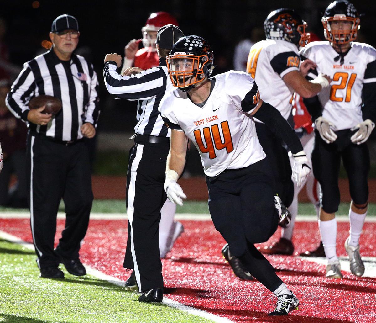 High School Football West Salem Suffocates Logan Offense Prep
