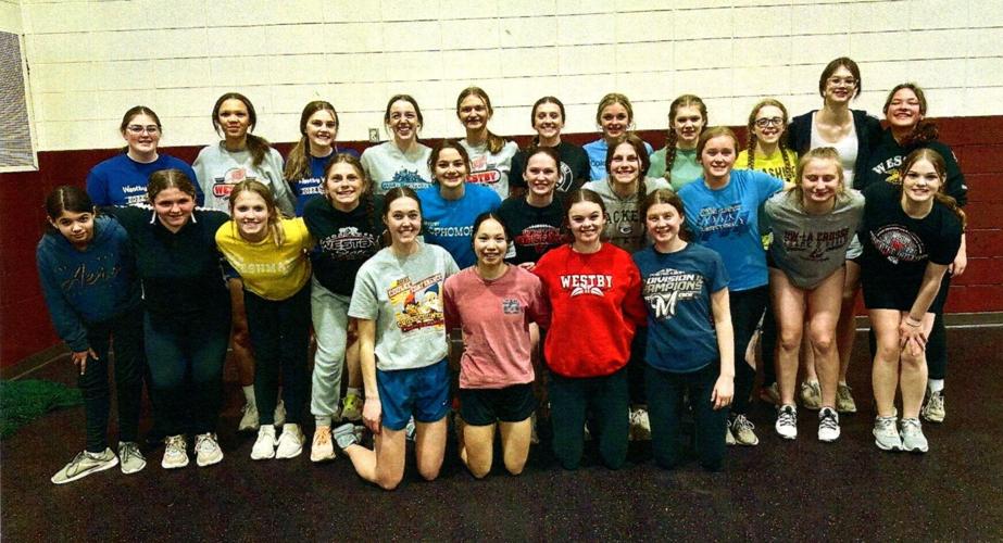 Westby High School girls track team 2023
