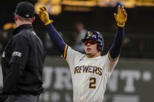 Eric Lauer pitches 6 no-hit innings as Brewers blank Diamondbacks
