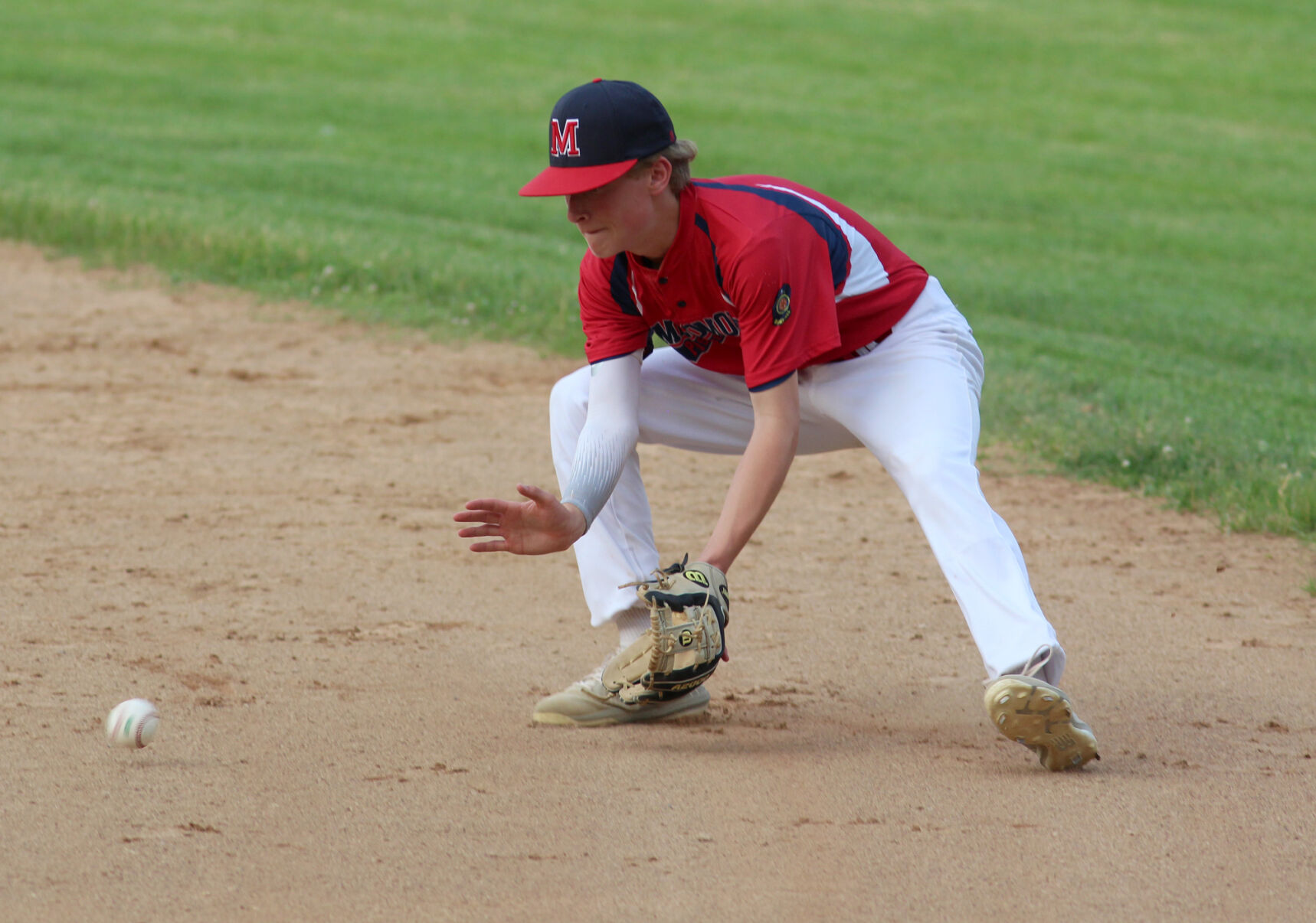 Senior Legion Baseball Five run fifth sixth innings spark