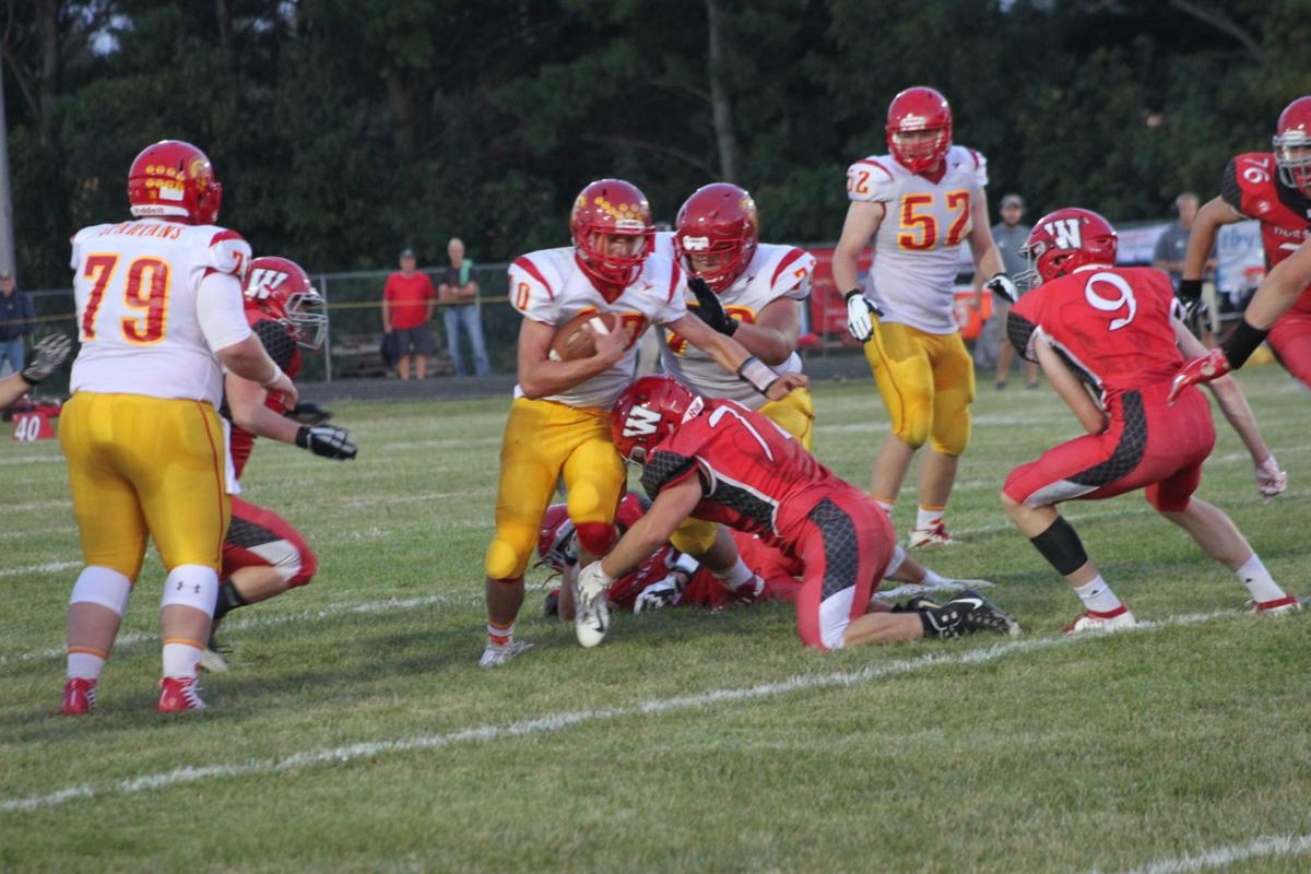 High school football Cole Wisniewski, Sparta dash Westby's comeback hopes