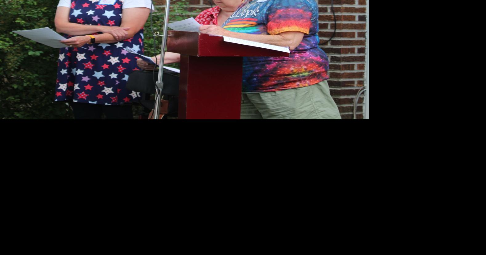 A public reading of the Declaration of Independence