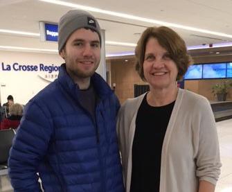 David Reckase and mom, Mary Mundt Reckase